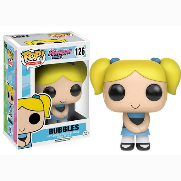 Funko Collectible Vinyl Figure, Powerpuff Girls Bubbles, 3.75"