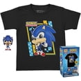 thumbnail image 1 of Funko Crew Neck Sonic the Hedgehog Figure and T-Shirt (Men & Women), 1 of 4