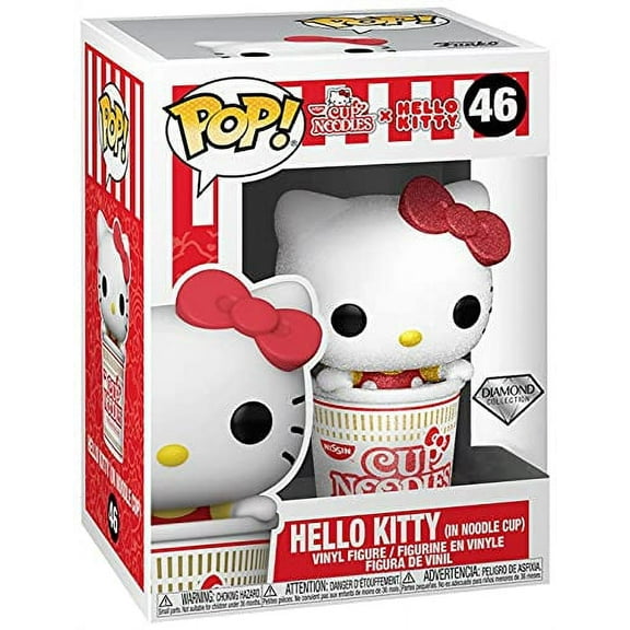 Funko Cup Noodles x Hello Kitty 46 Hello Kitty in Noodle Cup Diamond Exclusive