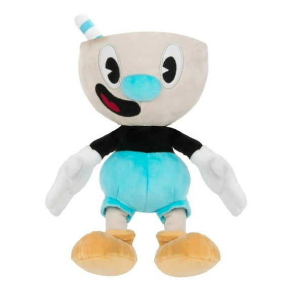 Cuphead Mugman Stuffed Animals & Plush Toys, 8"
