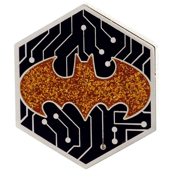Funko DC Batman 80th Batman Pin (Gamer, Glitter)