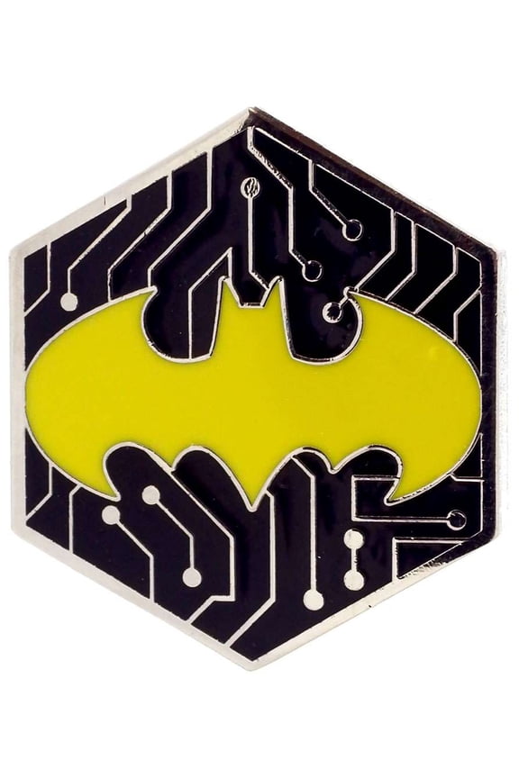 DC Batman 80th Batman Pin (Gamer, Yellow)