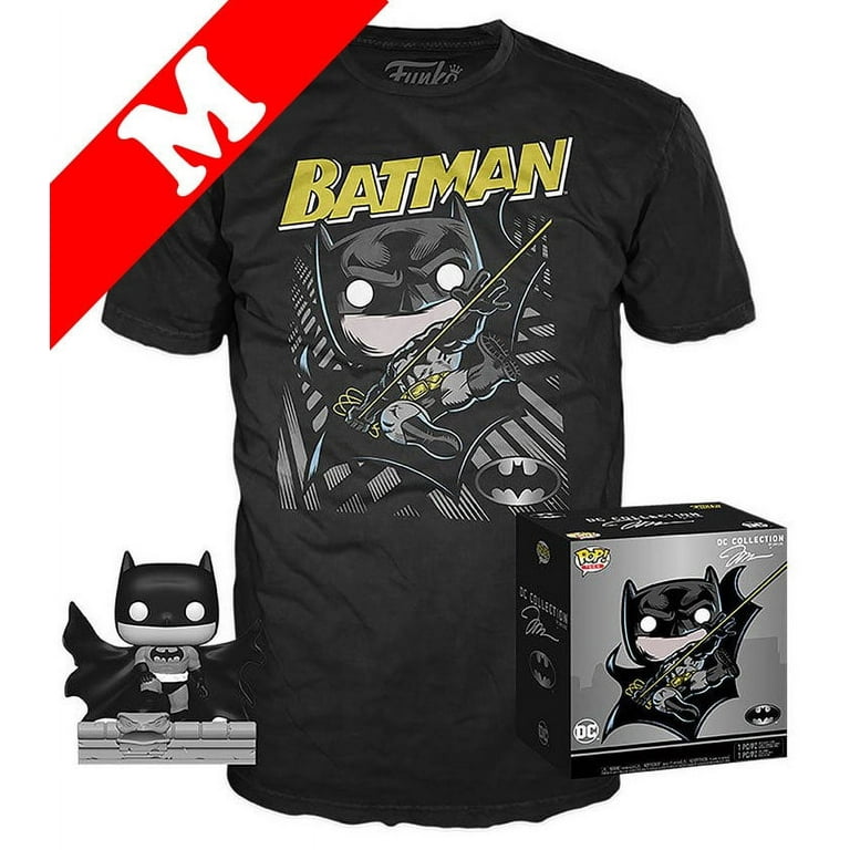 Funko DC Collection POP! & Tee #239 Jim Lee Batman (Hush) Size M