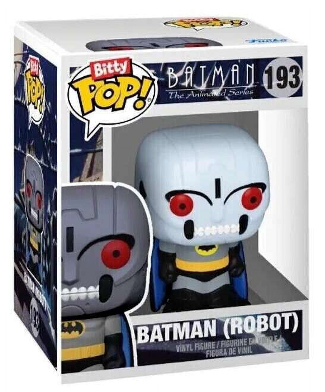 Funko DC Comics Bitty POP! Batman Robot Micro Figure (Chase) (No ...