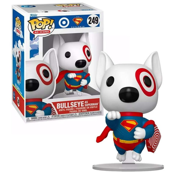 Funko DC POP! Ad Icons Bullseye Vinyl Bobble Head (as Superman)