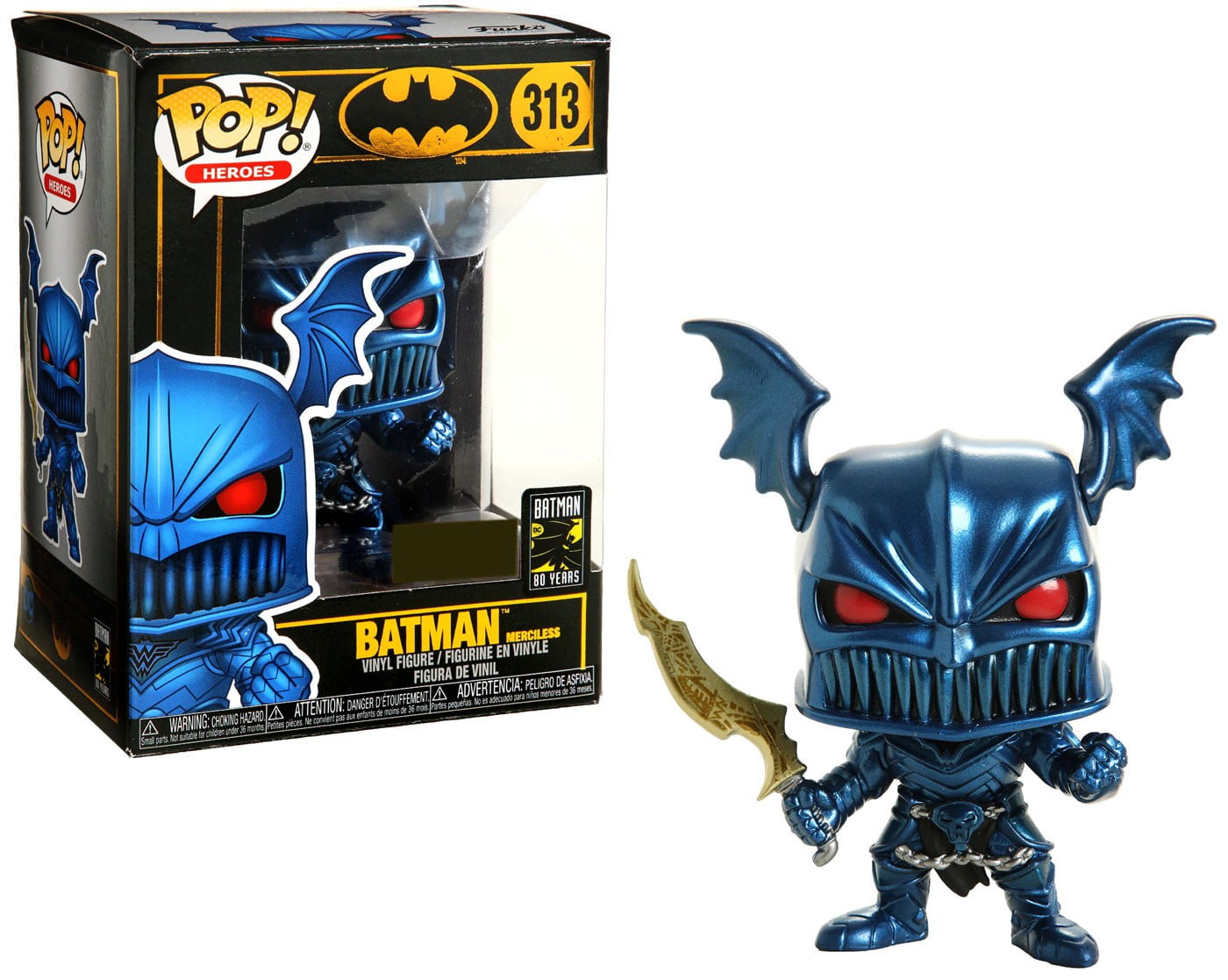  Funko Super Deluxe Vinyl: DC Heroes Batman Toy Figure : Toys &  Games