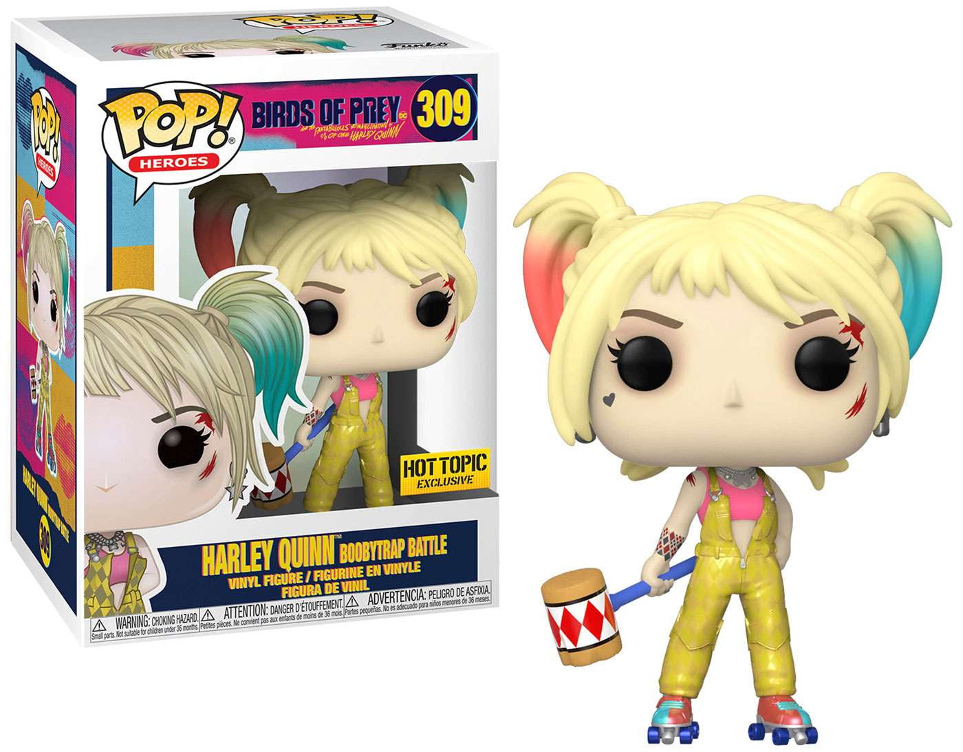 Funko DC POP! Heroes Harley Quinn Boobytrap Battle Vinyl Figure
