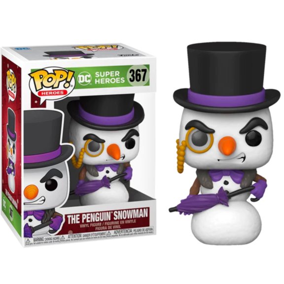 Funko POP! Heroes DC Super Heroes The Penguin Snowman 367 Vinyl Figure
