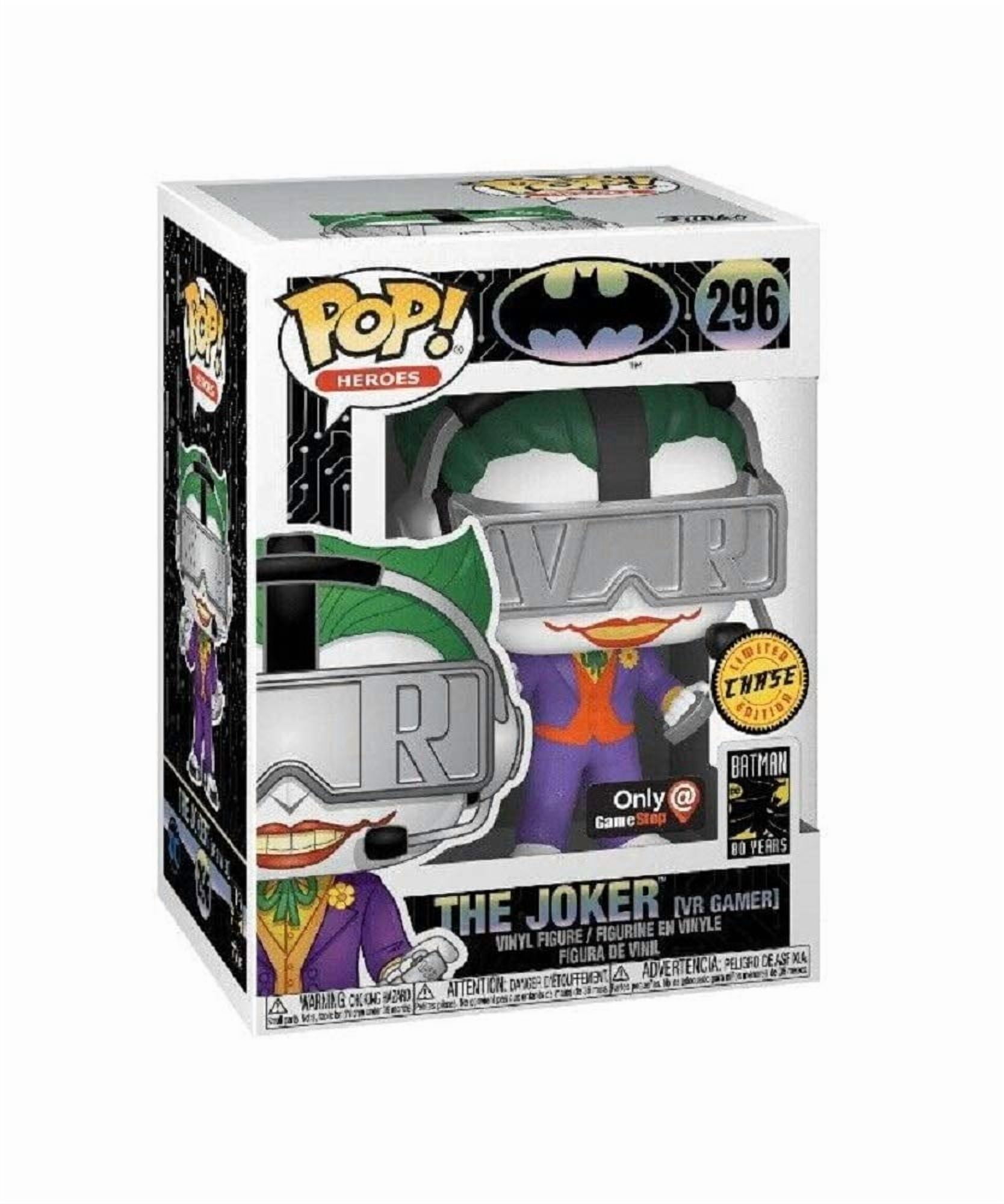 Funko Pop! DC Comics: Batman VR Gamer Joker Chase Exclusive Vinyl Figure 6 thumbnail image