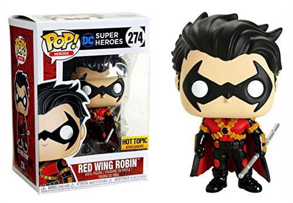 Funko Pop! DC Super Heroes Red Wing Robin #274 Exclusive Vinyl