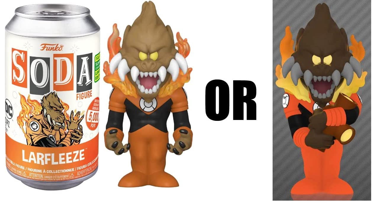 Funko DC Vinyl Soda Larfleeze Figure (1 RANDOM Figure, Look For
