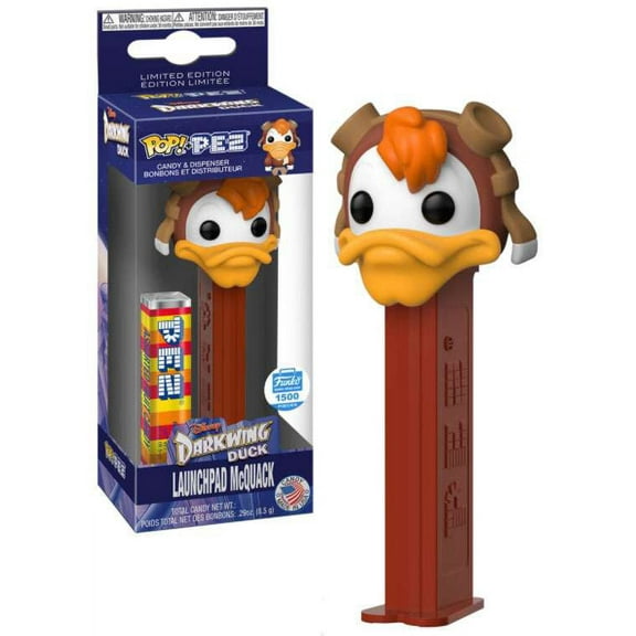 Funko Darkwing Duck POP! PEZ Launchpad McQuack Candy Dispenser