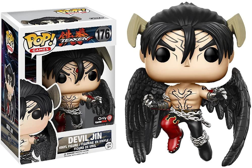 Jin Funko Devil Jin (GameStop Exclusive): Tekken x POP! Games