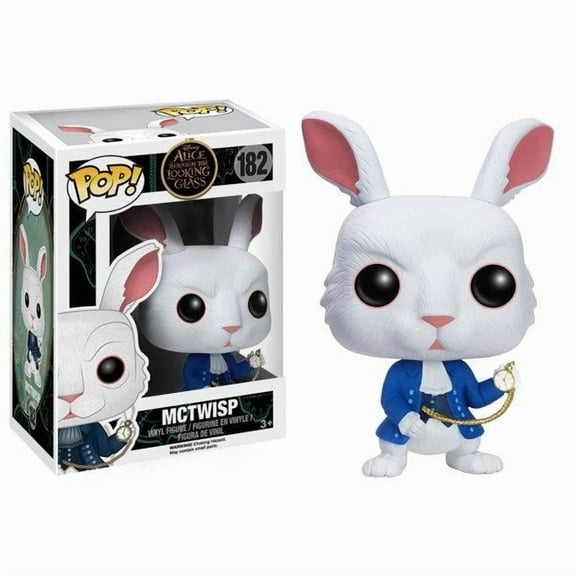 Funko Disney Alice Through The Looking Glass McTwisp White Rabbit #182 Pop Vinyl Figure