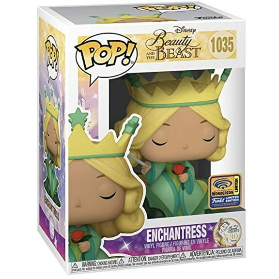 Funko Disney Beauty and The Beast Pop! Enchantress Vinyl Figure 2021 Spring Convention Exclusive