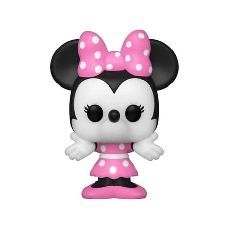 Funko Disney Bitty POP! Minnie Mouse Micro Figure (Pink Dress) (No Packaging)
