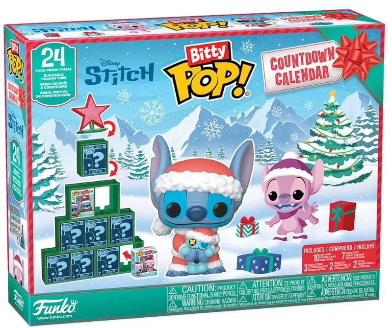 Funko Bitty Pop! Countdown Calendar - Disney Stitch Holiday Vinyl Figure
