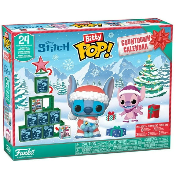 Funko Bitty Pop! Countdown Calendar - Disney Stitch Holiday Vinyl Figure