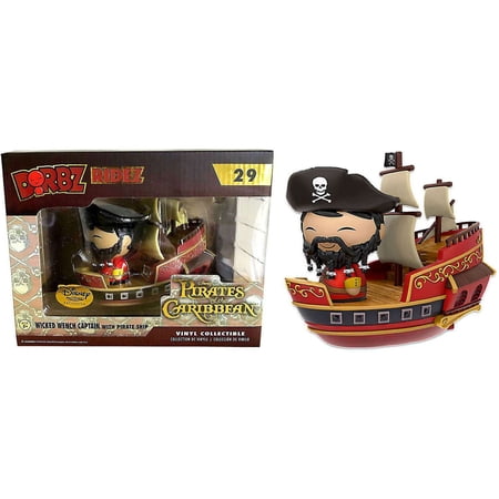 Funko Disney Dorbz Ridez Wicked Wench Captain with Pirate Ship Vinyl Figure