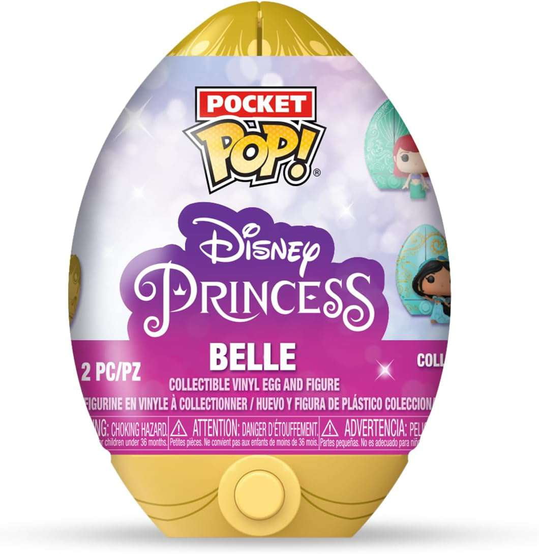 Funko Disney Egg Pocket POP! Belle Vinyl Mini Figure in Egg (Easter
