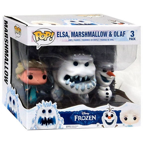 Funko Pop! Disney Frozen 3 Pack Elsa, Marshmallow and Olaf