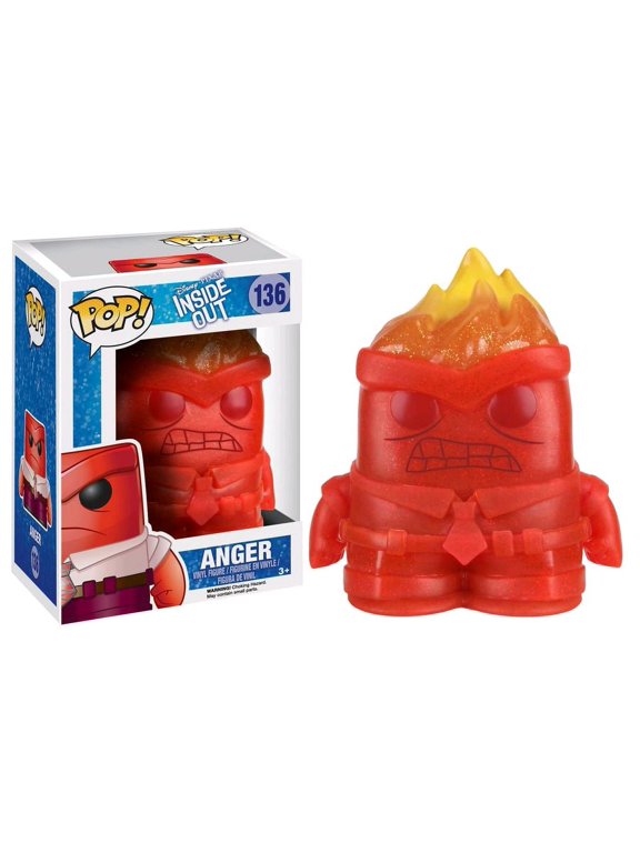 POP! Disney - Inside Out Vinyl Figure - ANGER (Crystal) #136 *Entertainment Earth*