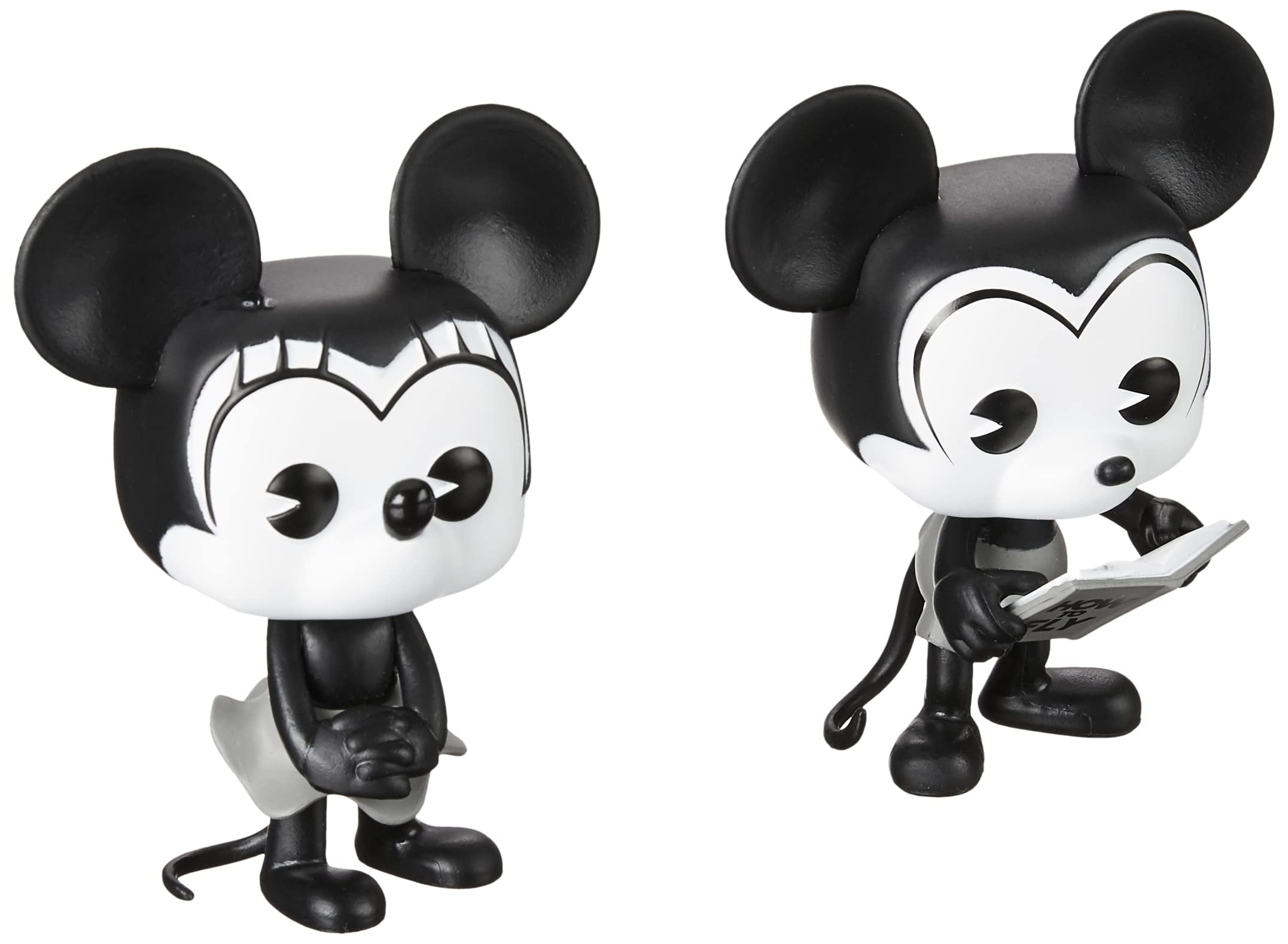 Funko Disney Mickey Mouse One : Walt’s Plane - Pilot Mickey Mouse Pop! 2  Pack: Mickey Mouse & Minnie Mouse