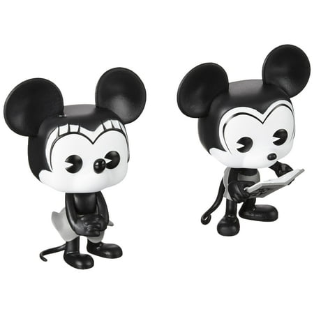 Funko Disney Mickey Mouse One : Walts Plane - Pilot Mickey Mouse Pop! 2 Pack: Mickey Mouse & Minnie Mouse