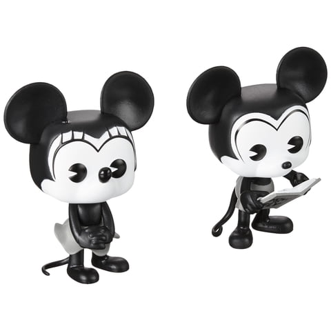 Funko Disney Mickey Mouse One : Walts Plane - Pilot Mickey Mouse Pop! 2 Pack: Mickey Mouse & Minnie Mouse