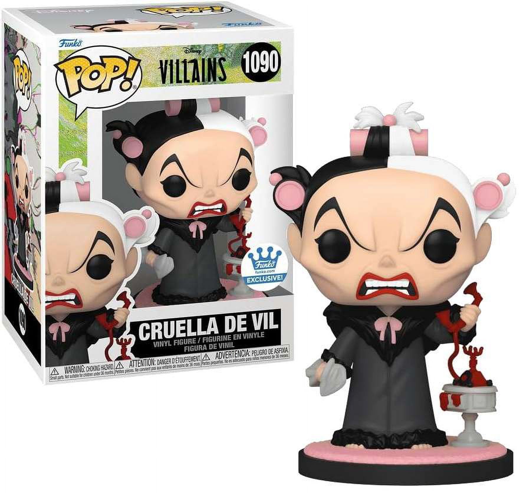 Disney - FUNKO POP! クルエラ・ド・ヴィル　カー限定 Amazon.com: Funko POP! Disney Villains Trains Cruella De Vil