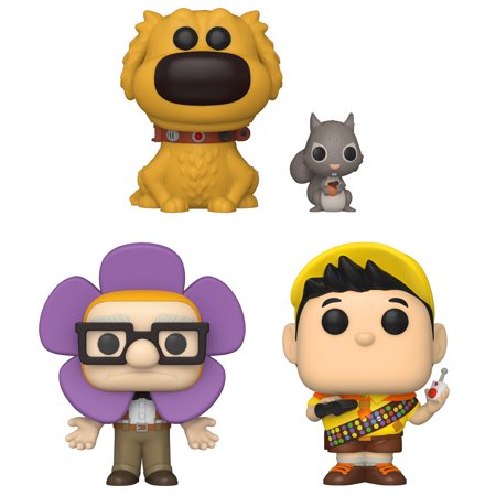 Funko Disney: POP! Dug Days Collectors Set - Carl, Dug with Squirrel, and Russell