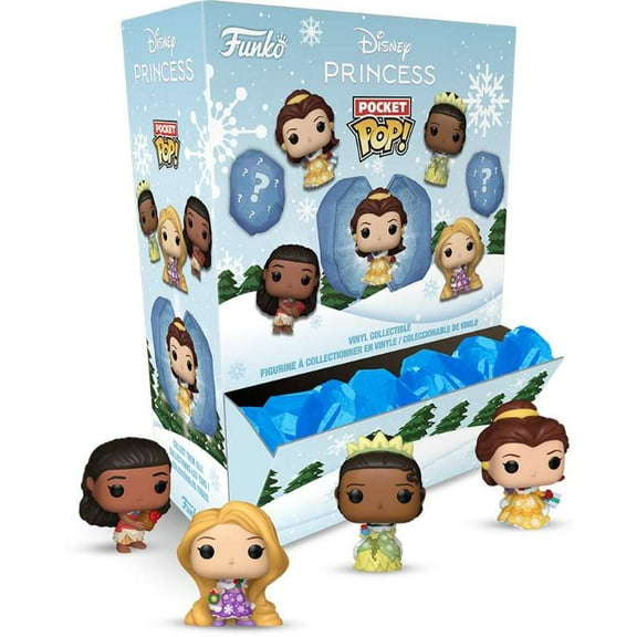 Funko Disney Pocket POP! Princess Holiday Mystery Box [12 Packs]