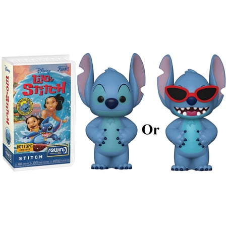 Funko Disney Rewind Stitch Vinyl Figure (1 RANDOM Figure, Look For The Chase!)