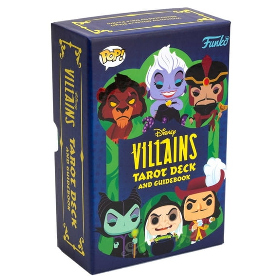 Funko: Disney Villains Tarot Deck and Guidebook, (Hardcover)