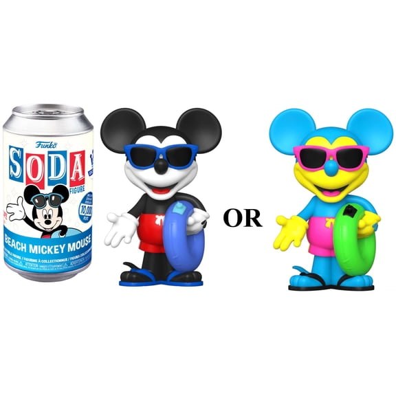 Funko Disney Vinyl Soda Beach Mickey Mouse Figure