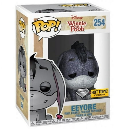 Funko Disney Winnie The Pooh Diamond Collection Pop! Eeyore #254 Vinyl Figure Hot Topic Exclusive