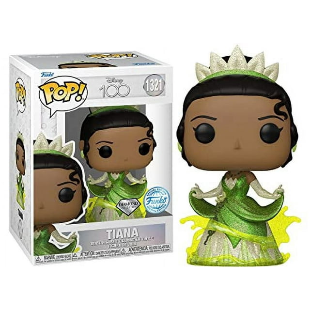 Funko Disney's 100th Anniversary Pop! Disney Vinyl Figure Tiana (DGLT) 9cm
