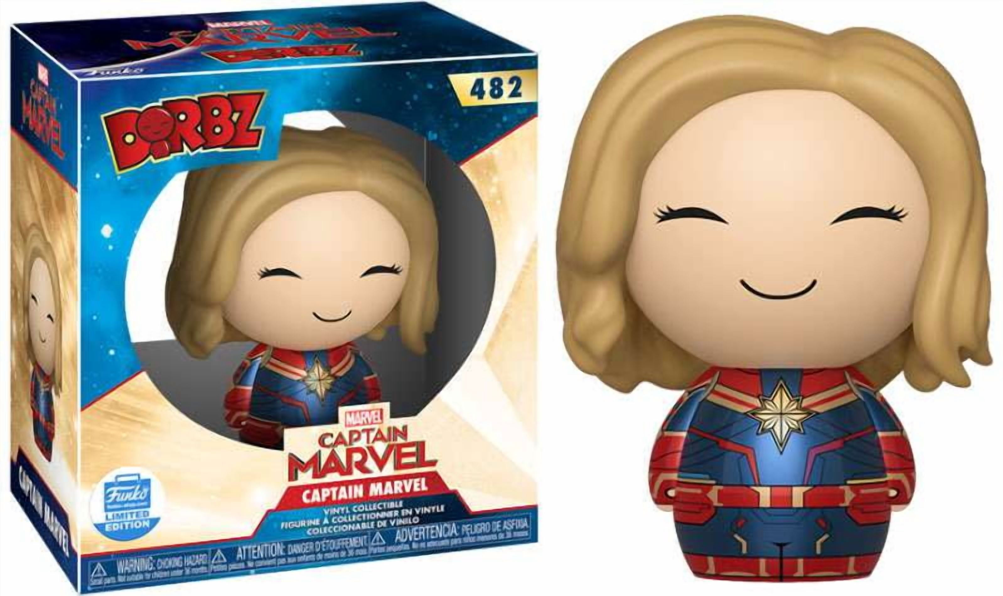 Marvel Pop Dorbz Captain Marvel Funko Dorbz Captain Marvel Vinyl
