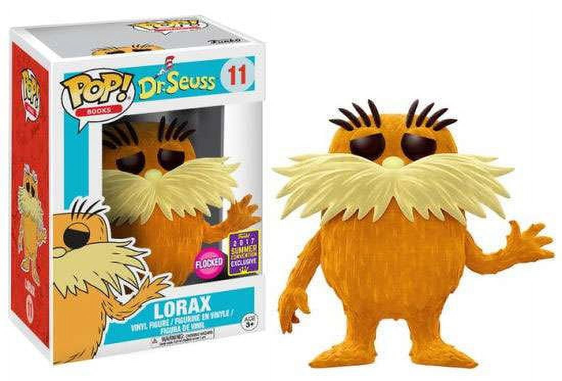 Funko Dr. Seuss POP! Books The Lorax Vinyl Figure [Flocked]
