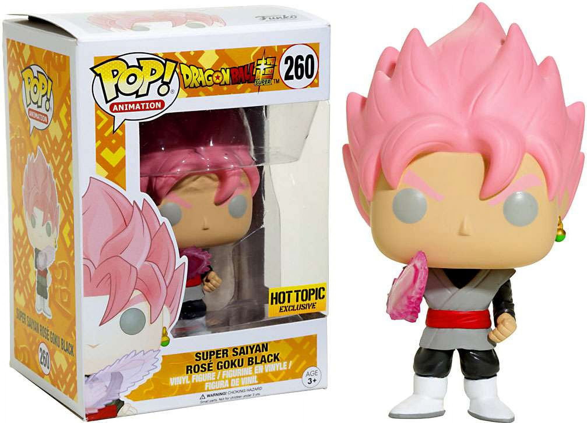 Dragon Ball Super Funko Pops Add Super Saiyan Rose Goku Black Exclusive