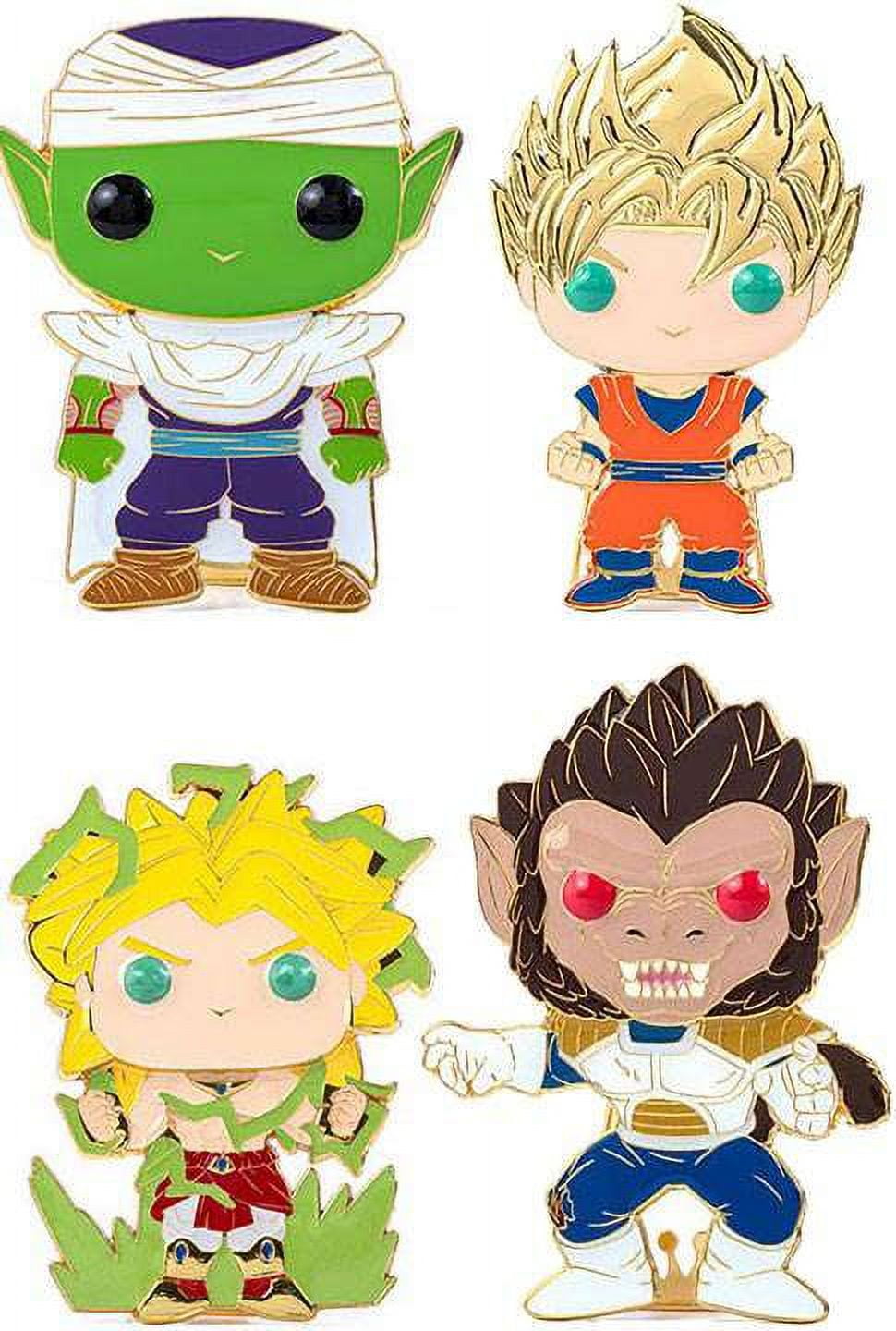 100Pc Anime Dragon Ball Z Super Saiyan Goku Vegeta Piccolo Pan Bulma  Sticker DBZ