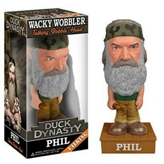 Funko Duck Dynasty Phil Robertson Talking Wacky Wobbler