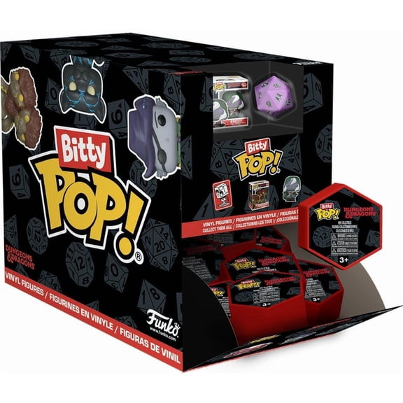Funko Dungeons & Dragons Bitty POP! Mini Figure & Dice Mystery Pack (1 RANDOM Set)