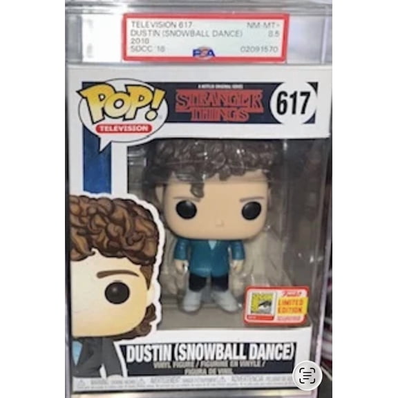 Funko Dustin Snowball Dance SDCC Exclusive Figure