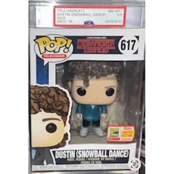Funko Dustin Snowball Dance SDCC Exclusive Figure