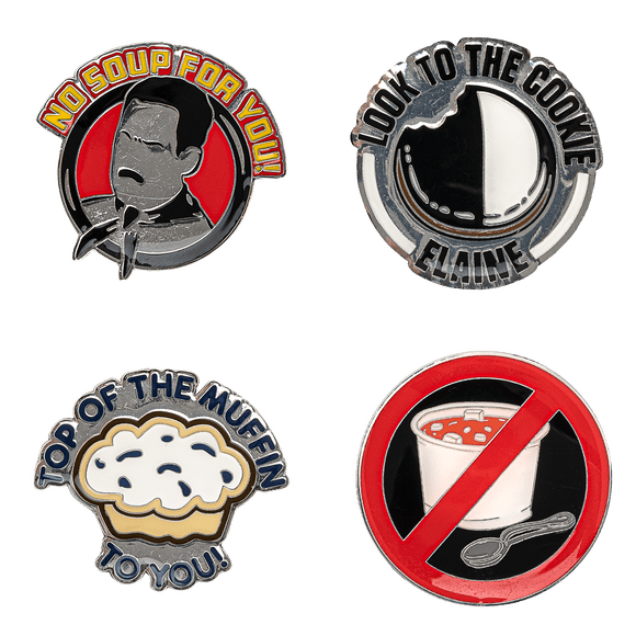 Funko Enamel Pin Set: Seinfeld (4pc) - Walmart Exclusive