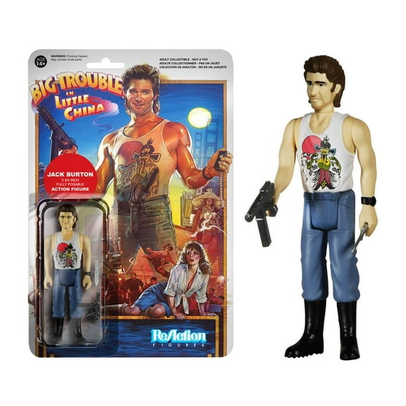 Funko ReAction Big Trouble in Little China Jack Burton Action Figure
