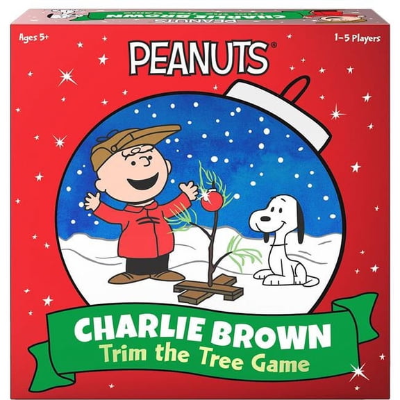 Funko FNK74018 Charlie Brown Trim the Tree Board Game