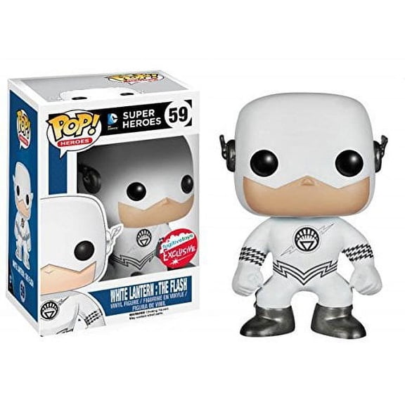Funko - Figurine DC Comics - White Lantern The Flash Exclu Pop 10cm - 0849803045920