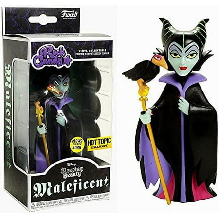 Funko - Figurine Disney - Maleficent Glow In The Dark Exclu Rock Candy 15cm - 0889698220699